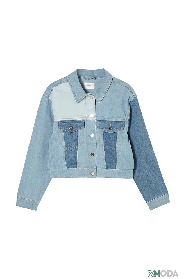 Куртка джинсовая s.Oliver голубая