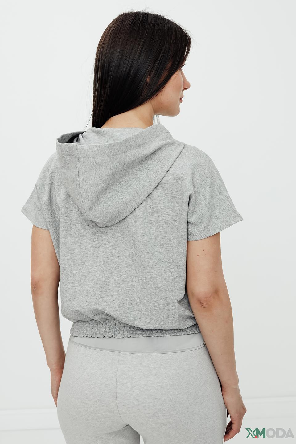 Джемпер Liu-Jo серый с логотипом