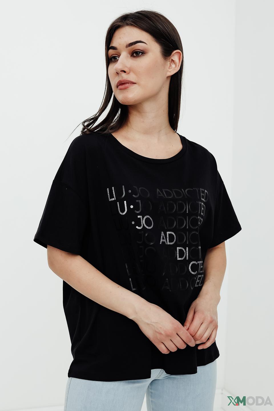 Футболка Liu-Jo с принтом "Addicted"