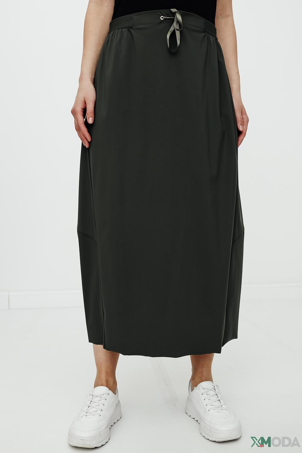 Юбка Elena Miro с завязками хаки