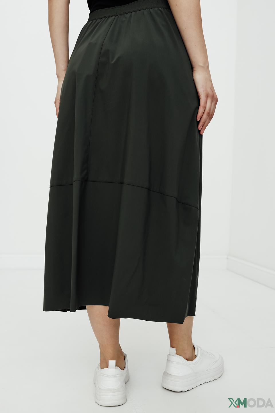 Юбка Elena Miro с завязками хаки