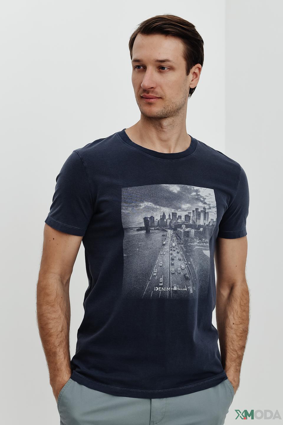 Футболка Tom Tailor denim boy синяя