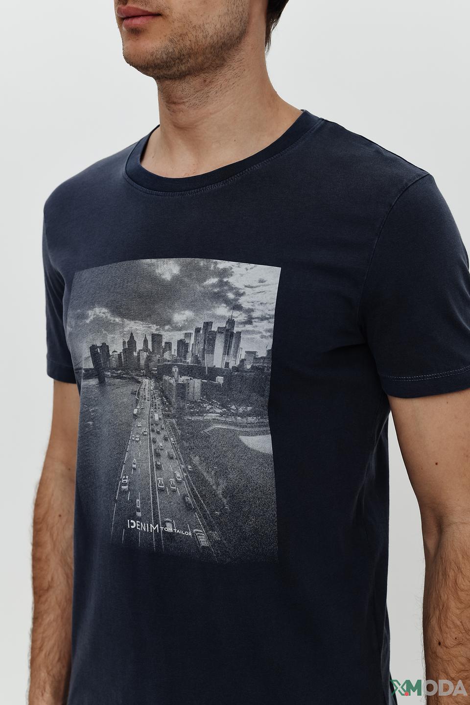 Футболка Tom Tailor denim boy синяя