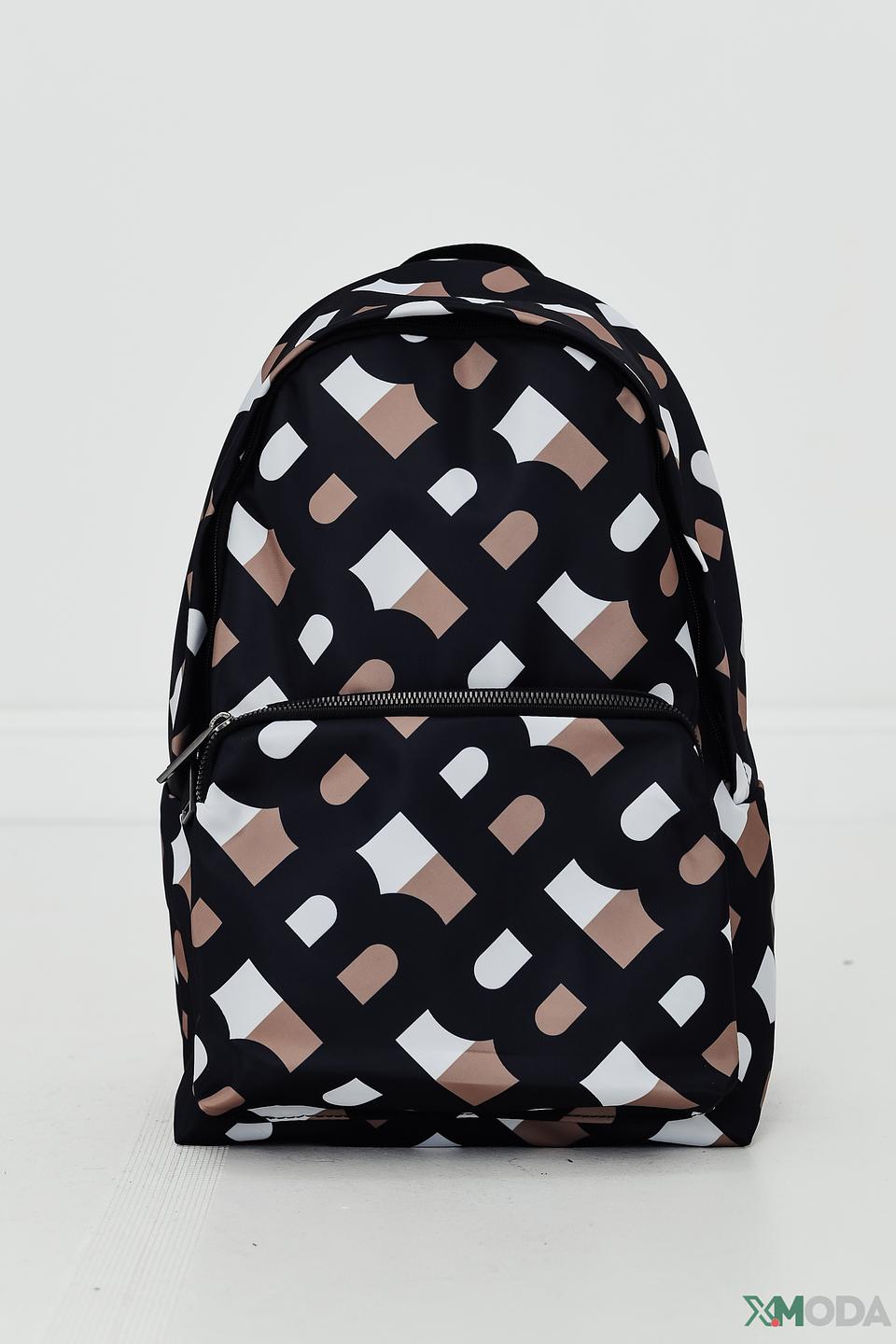 Рюкзак Boss Black с геометрическим принтом