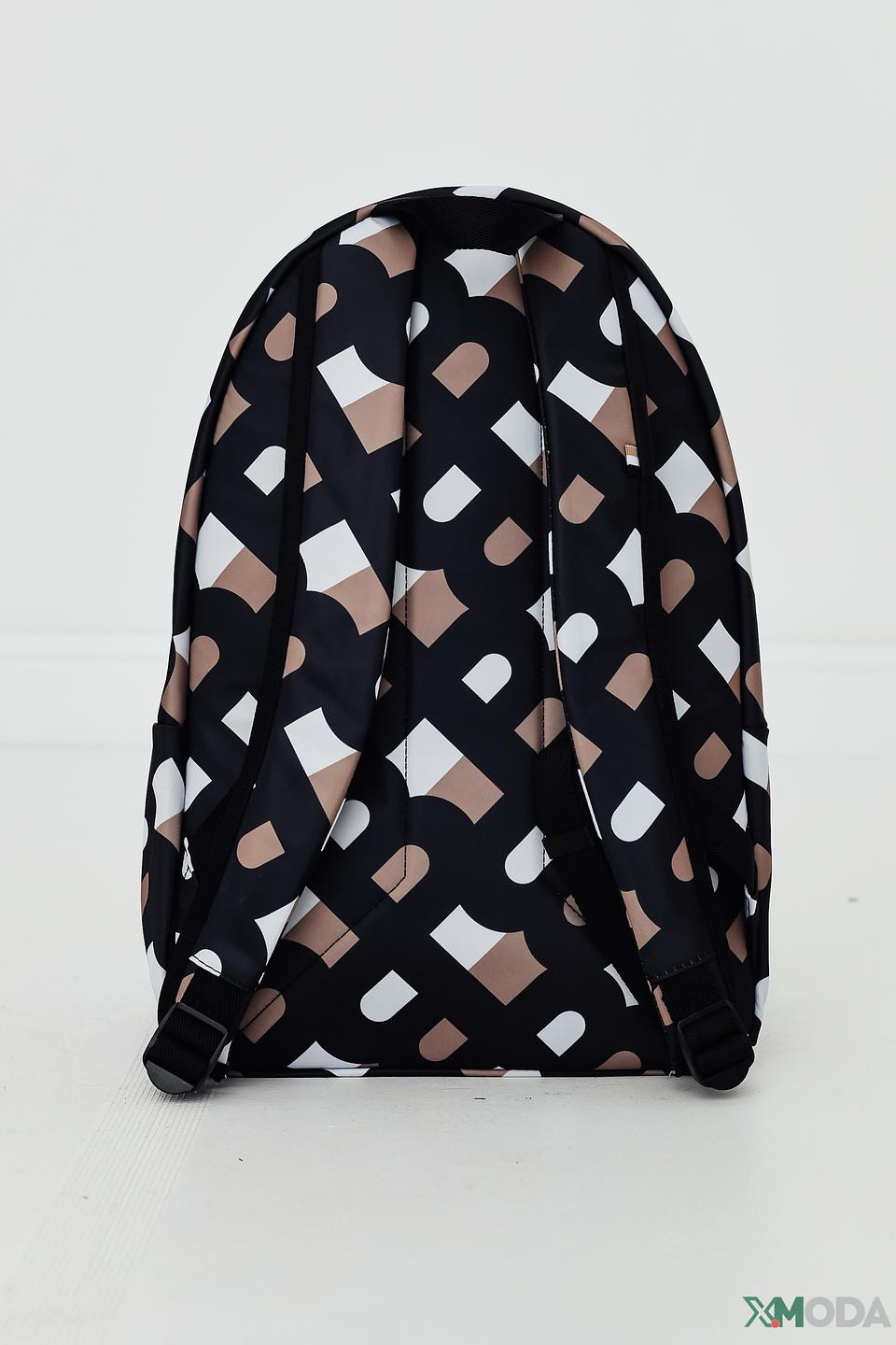 Рюкзак Boss Black с геометрическим принтом