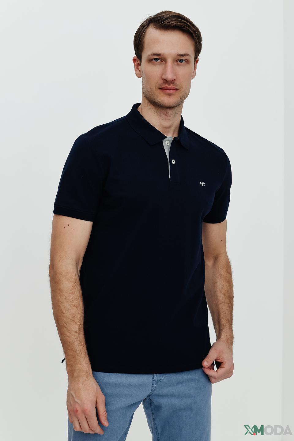 Поло Tom Tailor темно-синее