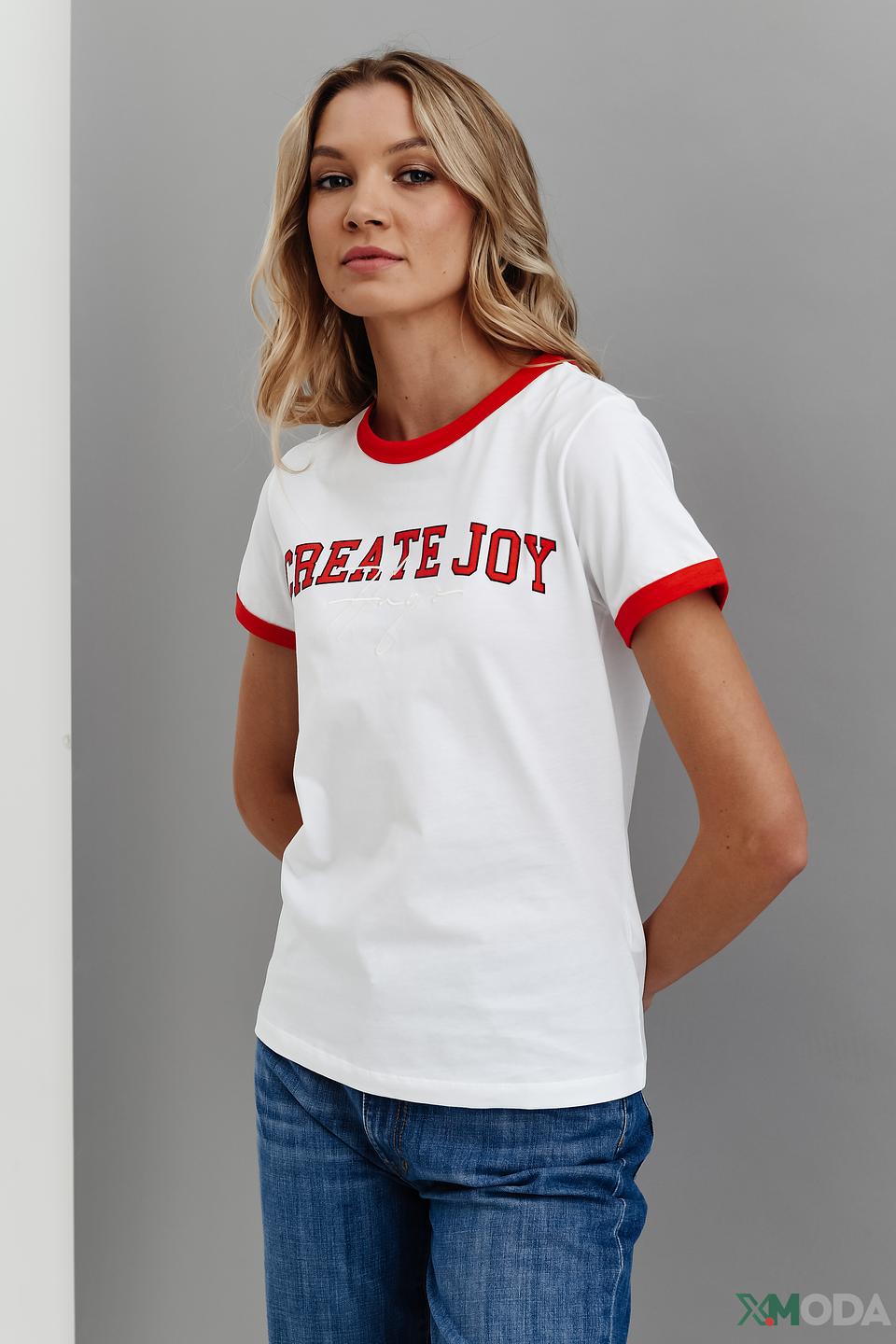 Футболка Hugo женская с надписью