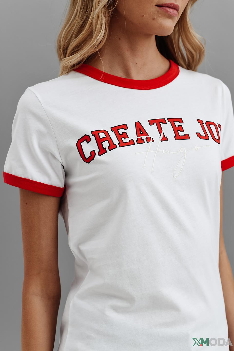 Футболка Hugo женская с надписью