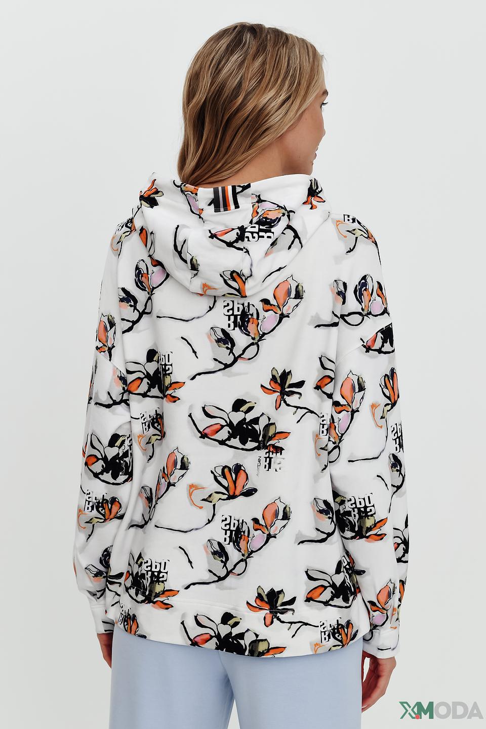 Толстовка Marc Cain с цветочным принтом
