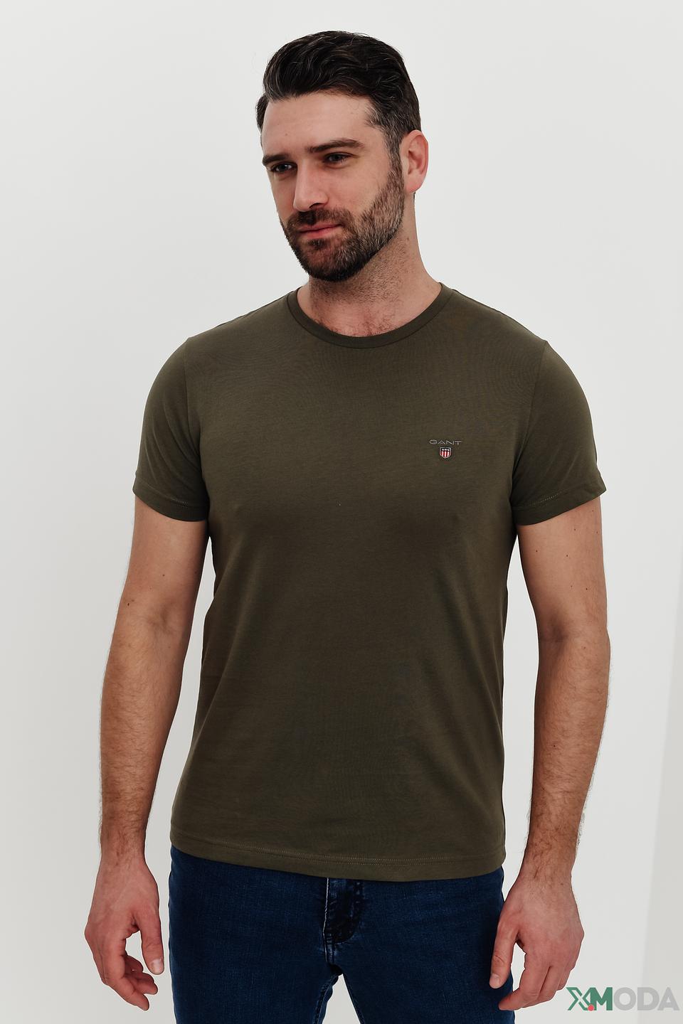 Футболка Gant хаки