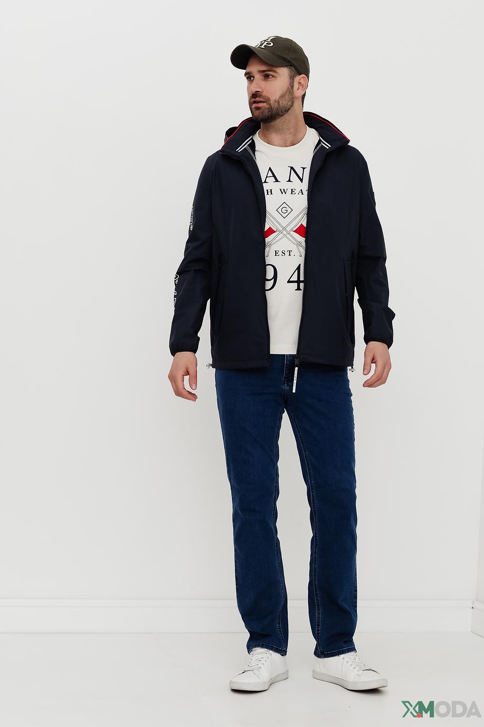 Куртка S4 мужская ветровка синяя