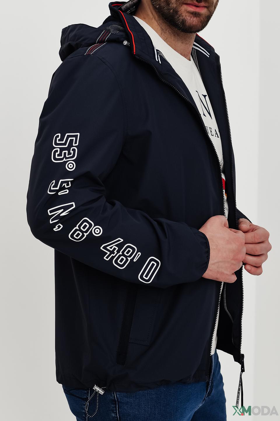 Куртка S4 мужская ветровка синяя