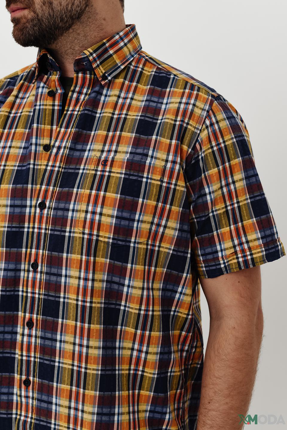 Рубашка кр Casa Moda в клетку