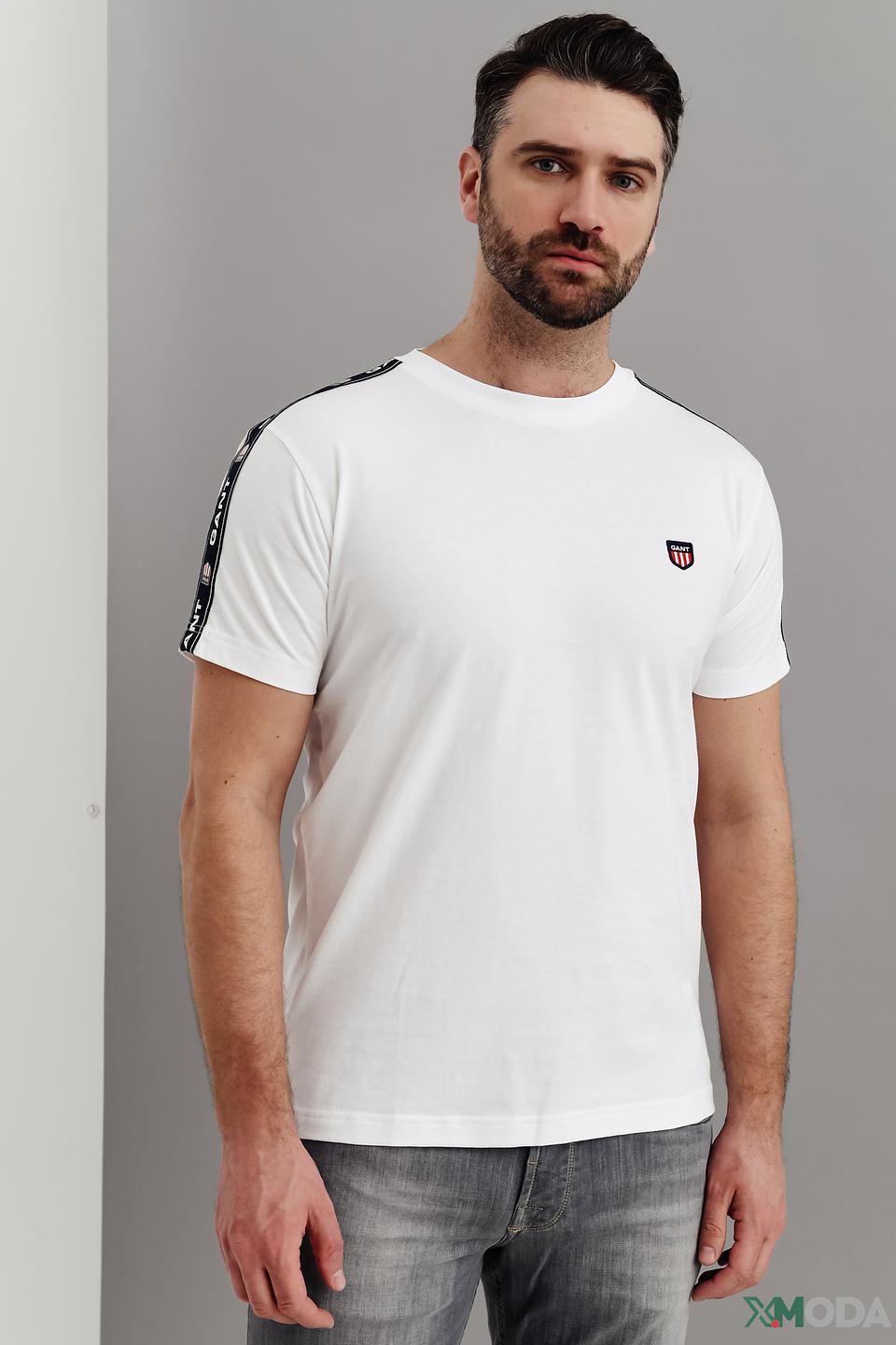Футболка Gant муж. с логотипом