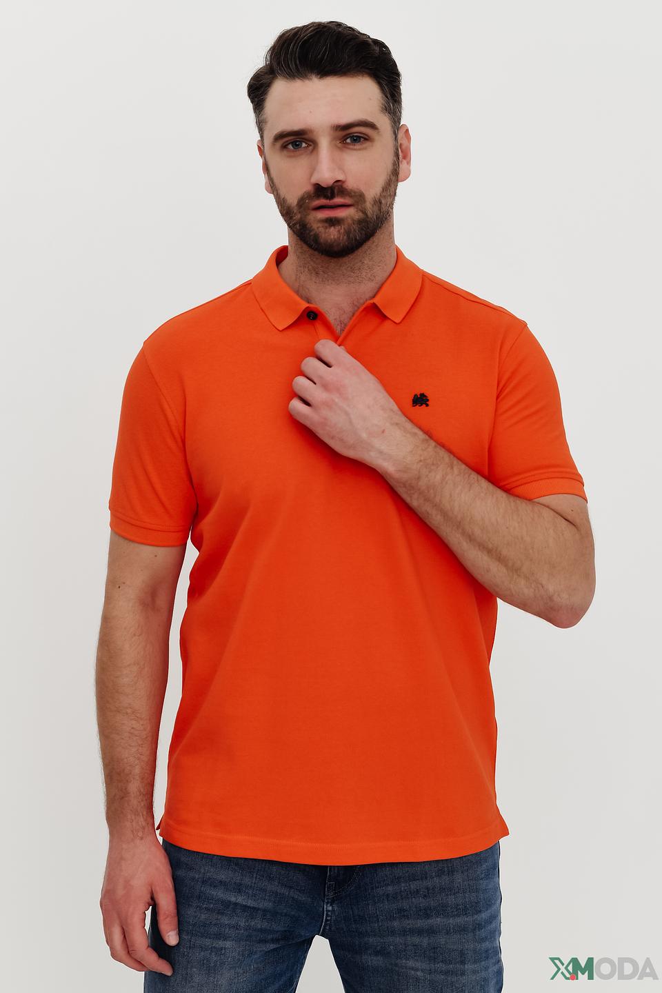 Поло Lerros оранжевый