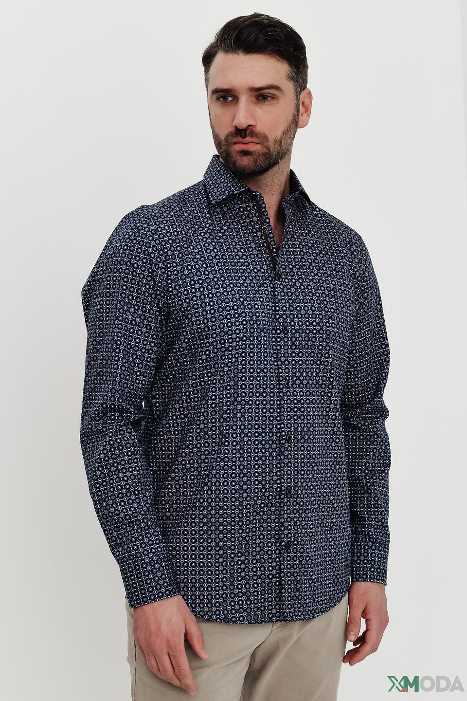 Рубашка Venti с геометрическим рисунком