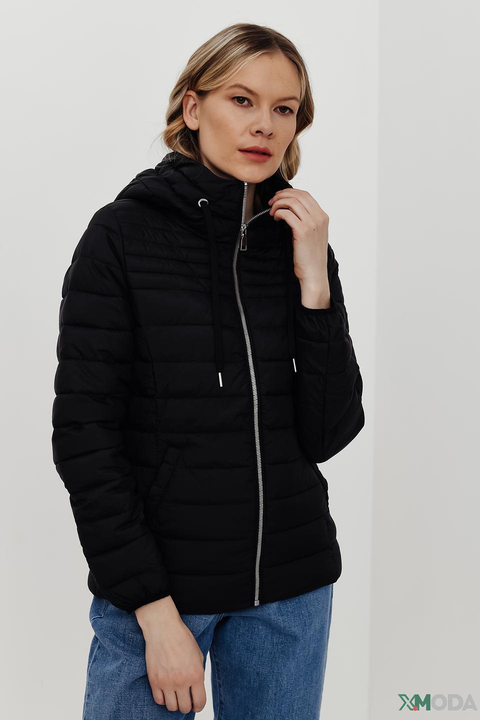 Куртка s.Oliver чёрная стеганая