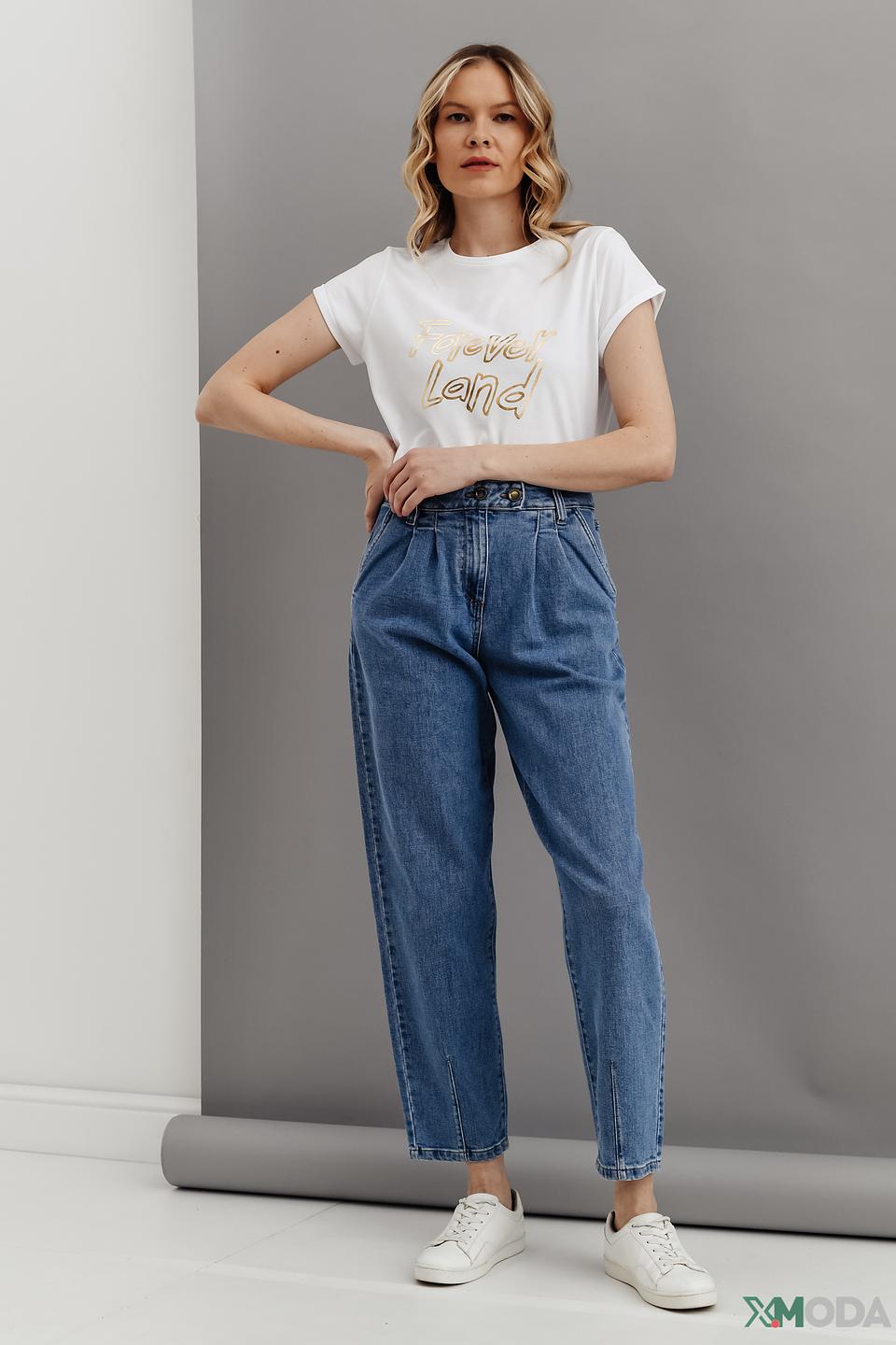 Футболка i Blues жен. с принтом