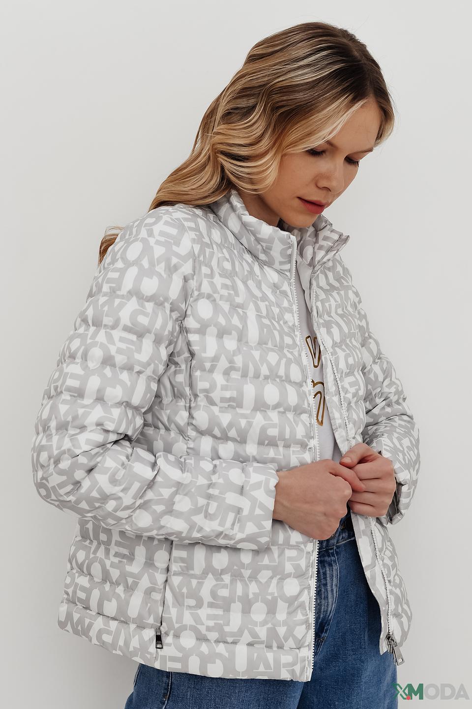 Куртка Fuchs Schmitt с принтом серая