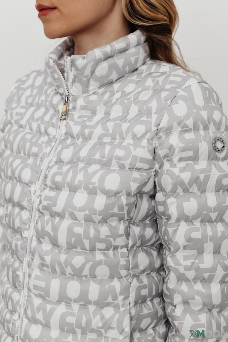 Куртка Fuchs Schmitt с принтом серая