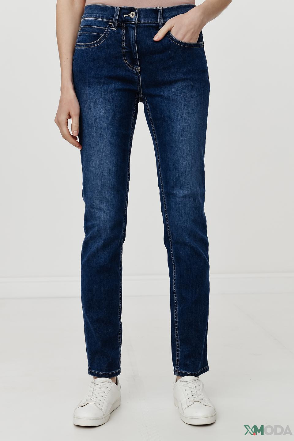 Джинсы Pezzo прямого кроя синие