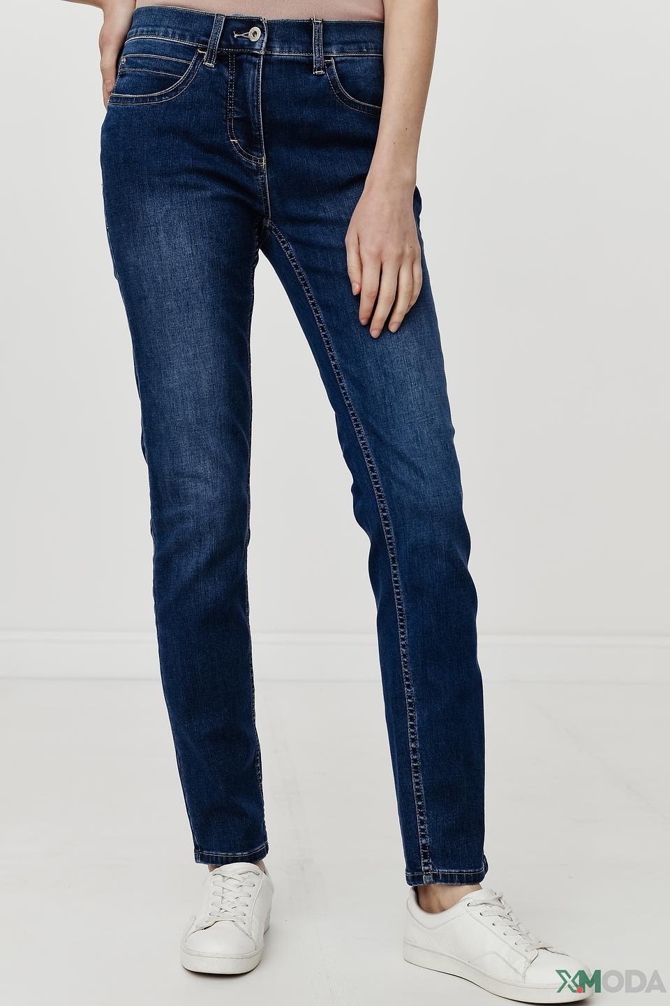 Джинсы Pezzo прямого кроя синие