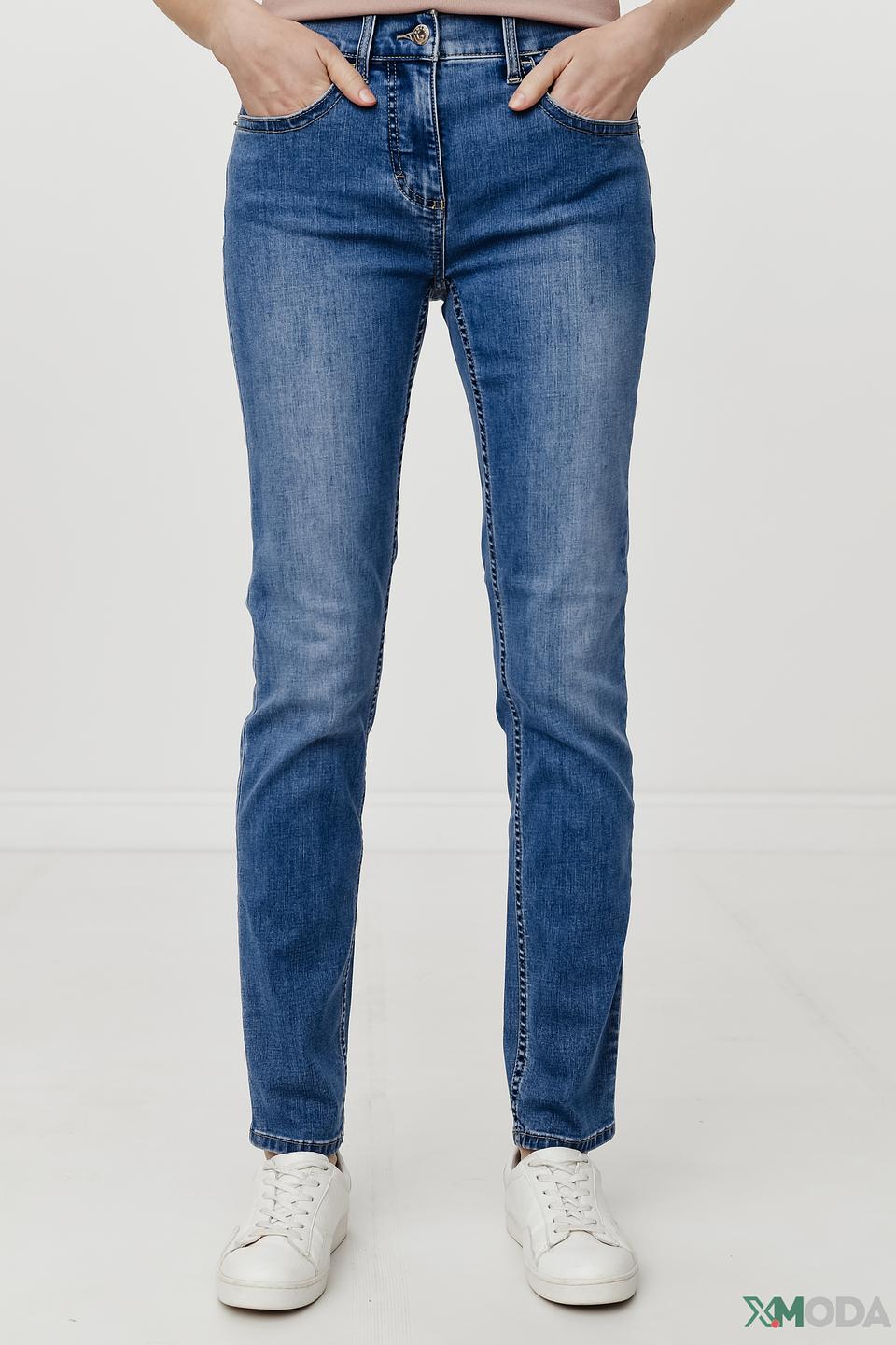 Джинсы Pezzo с потертостями