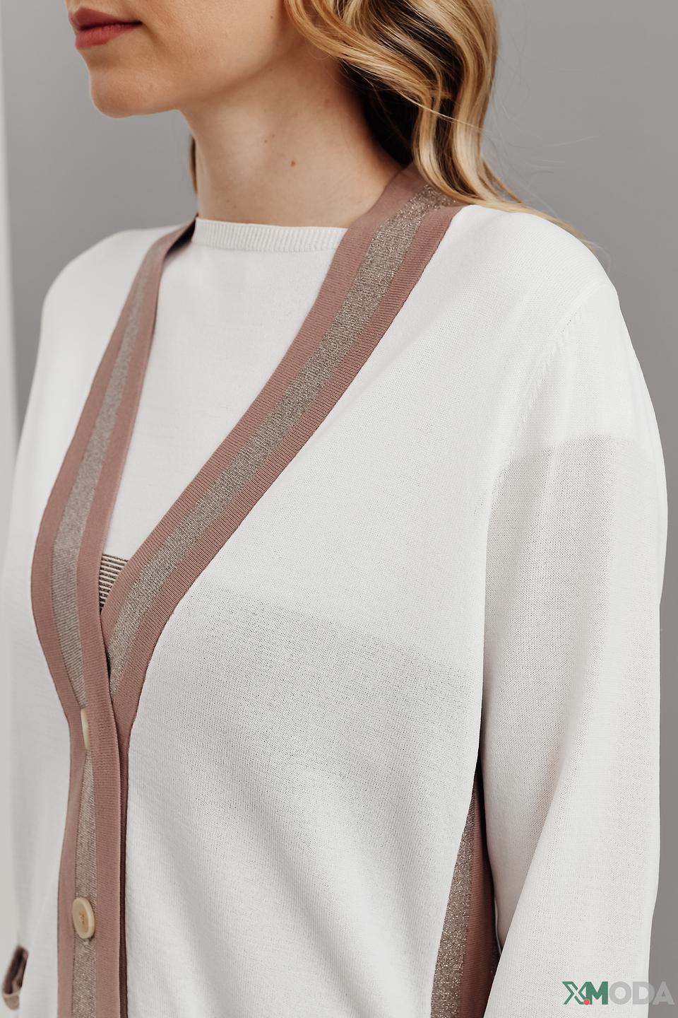 Кардиган Pezzo с V-образным вырезом