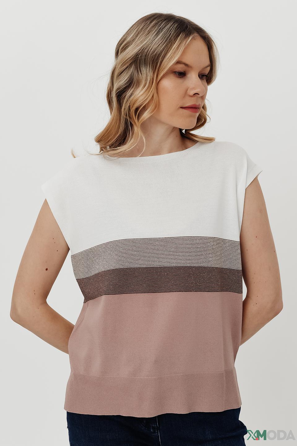 Пуловер Pezzo с полосками