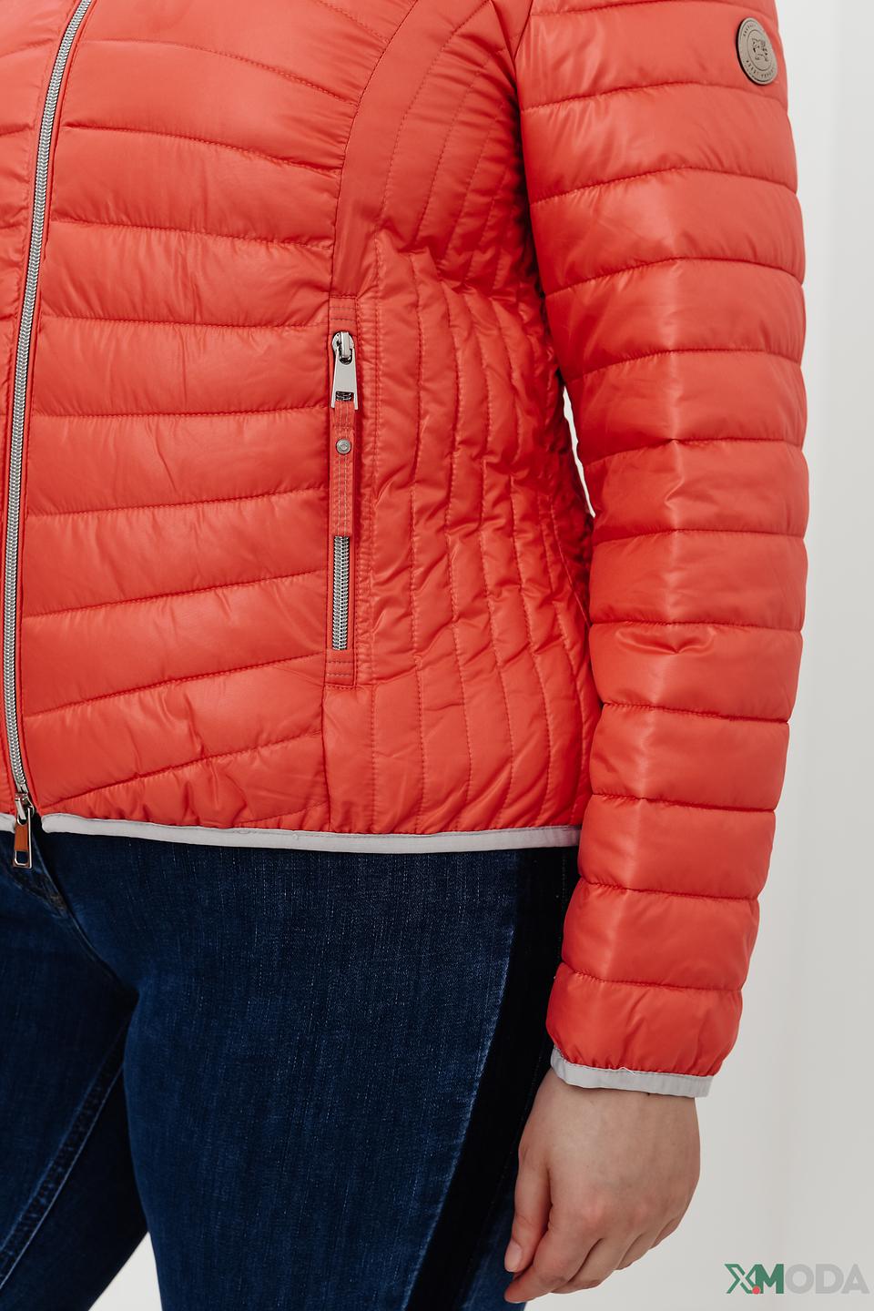 Куртка Lebek стеганая оранжевая