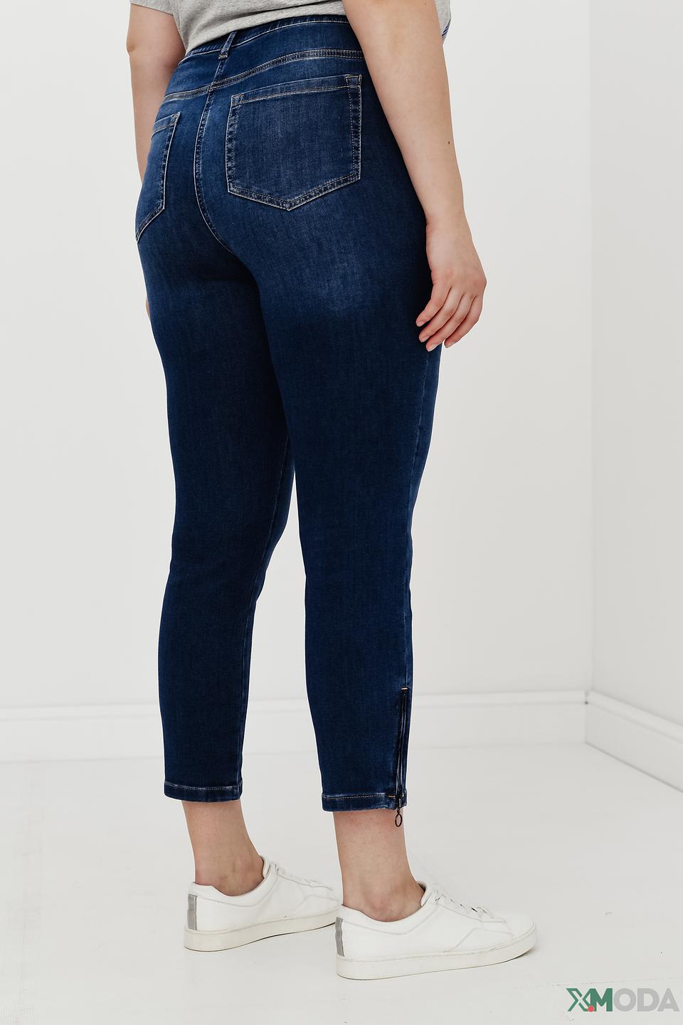 Джинсы Via Appia узкие, тёмно-синие