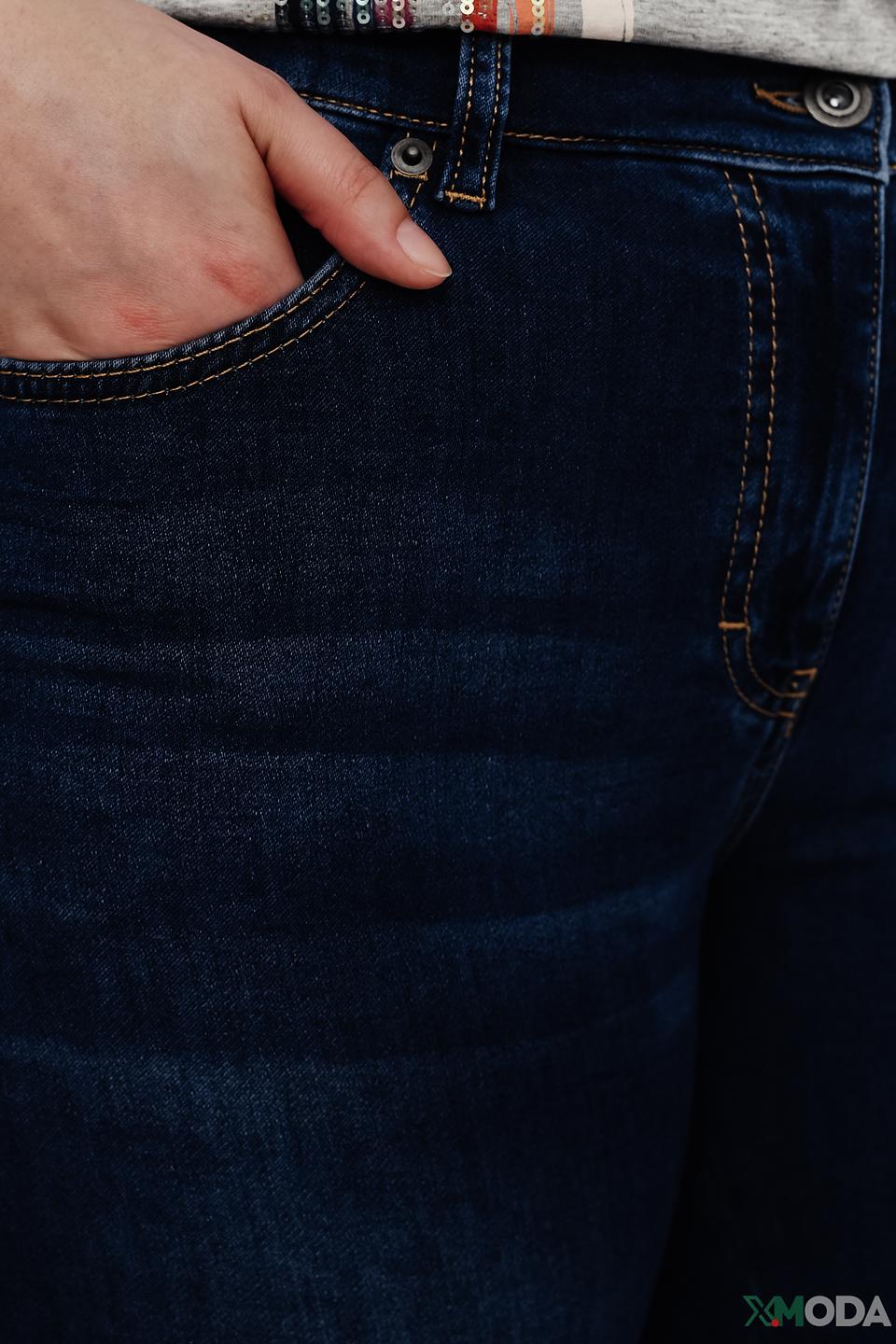 Джинсы Via Appia узкие, тёмно-синие