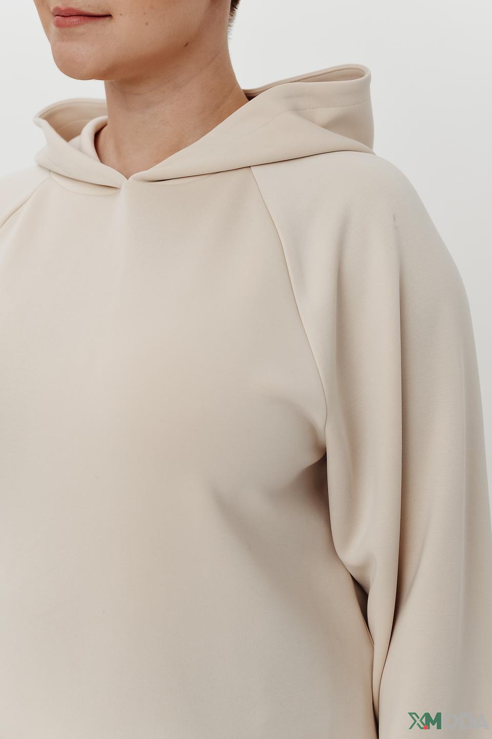 Пуловер Taifun с капюшоном бежевый