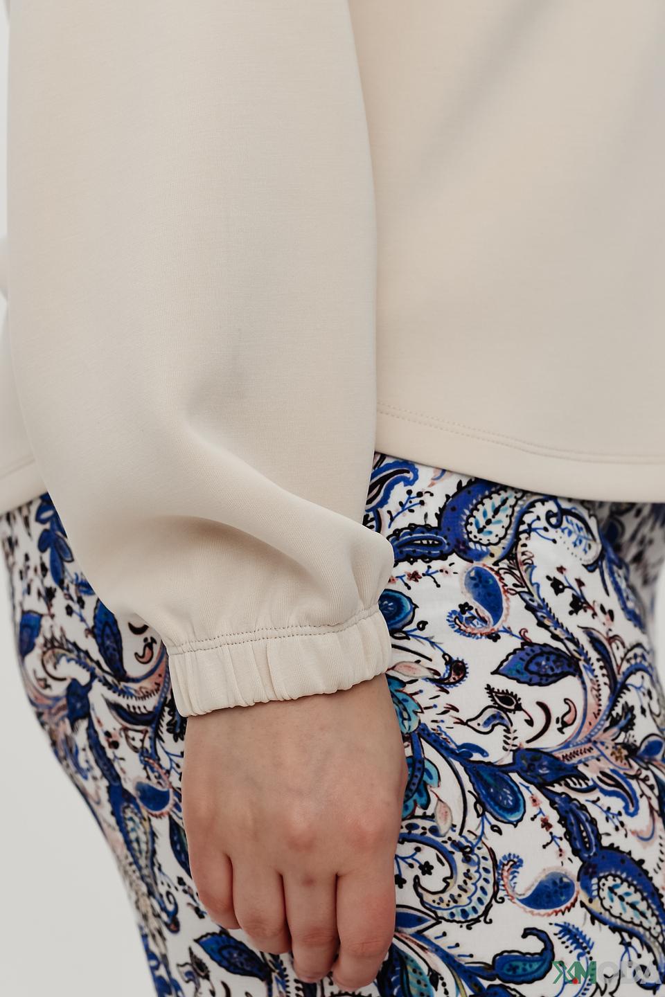 Пуловер Taifun с капюшоном бежевый