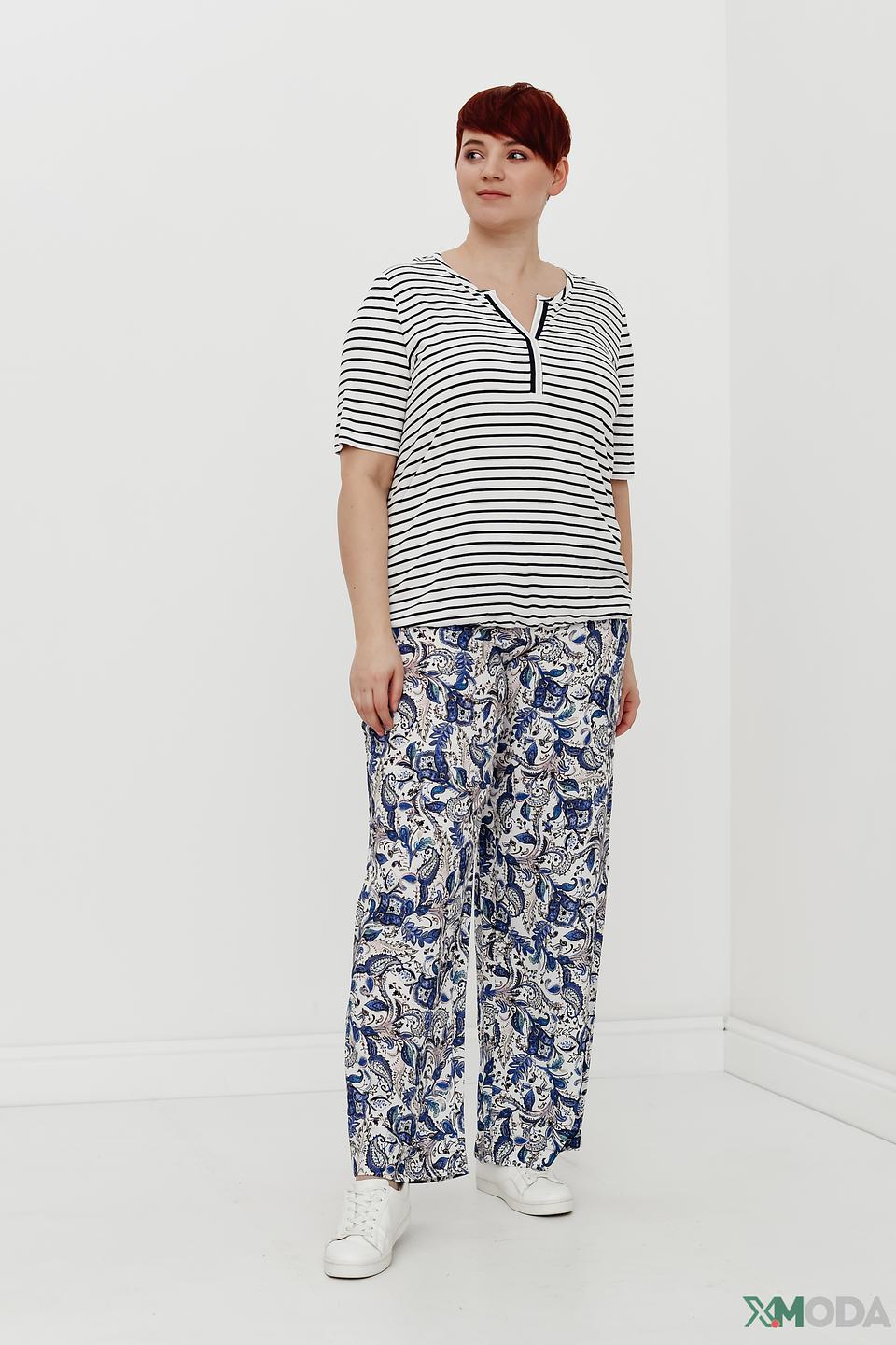 Блуза Frapp в полоску