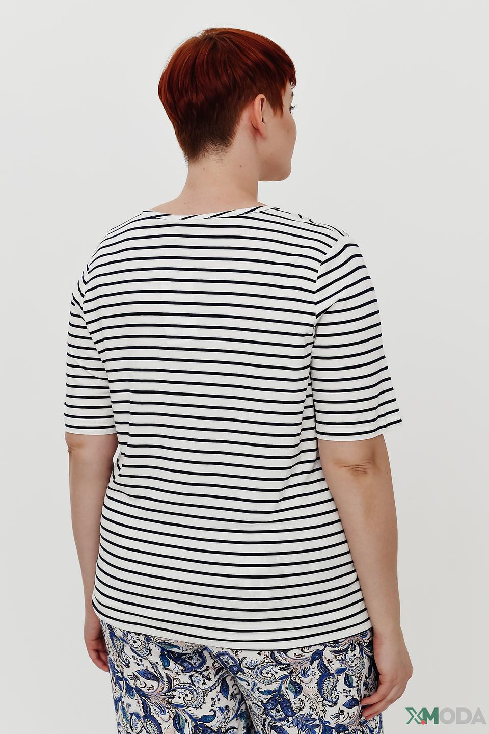 Блуза Frapp в полоску