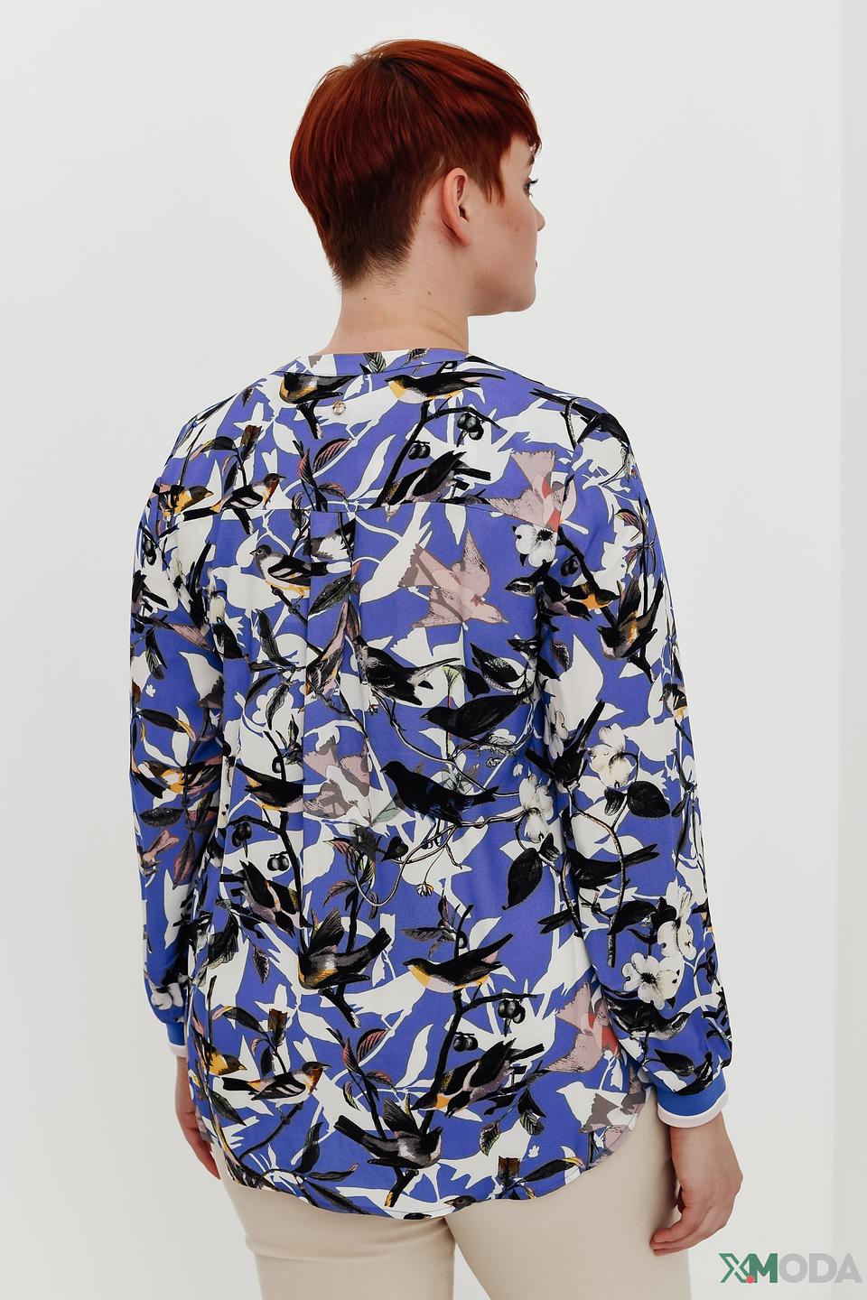 Блуза Frapp с цветочным принтом