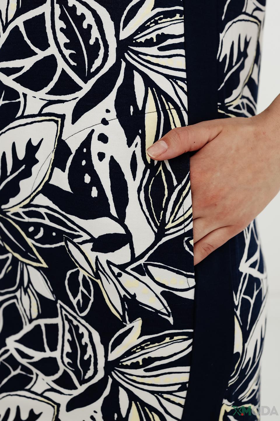 Платье Lecomte с цветочным принтом