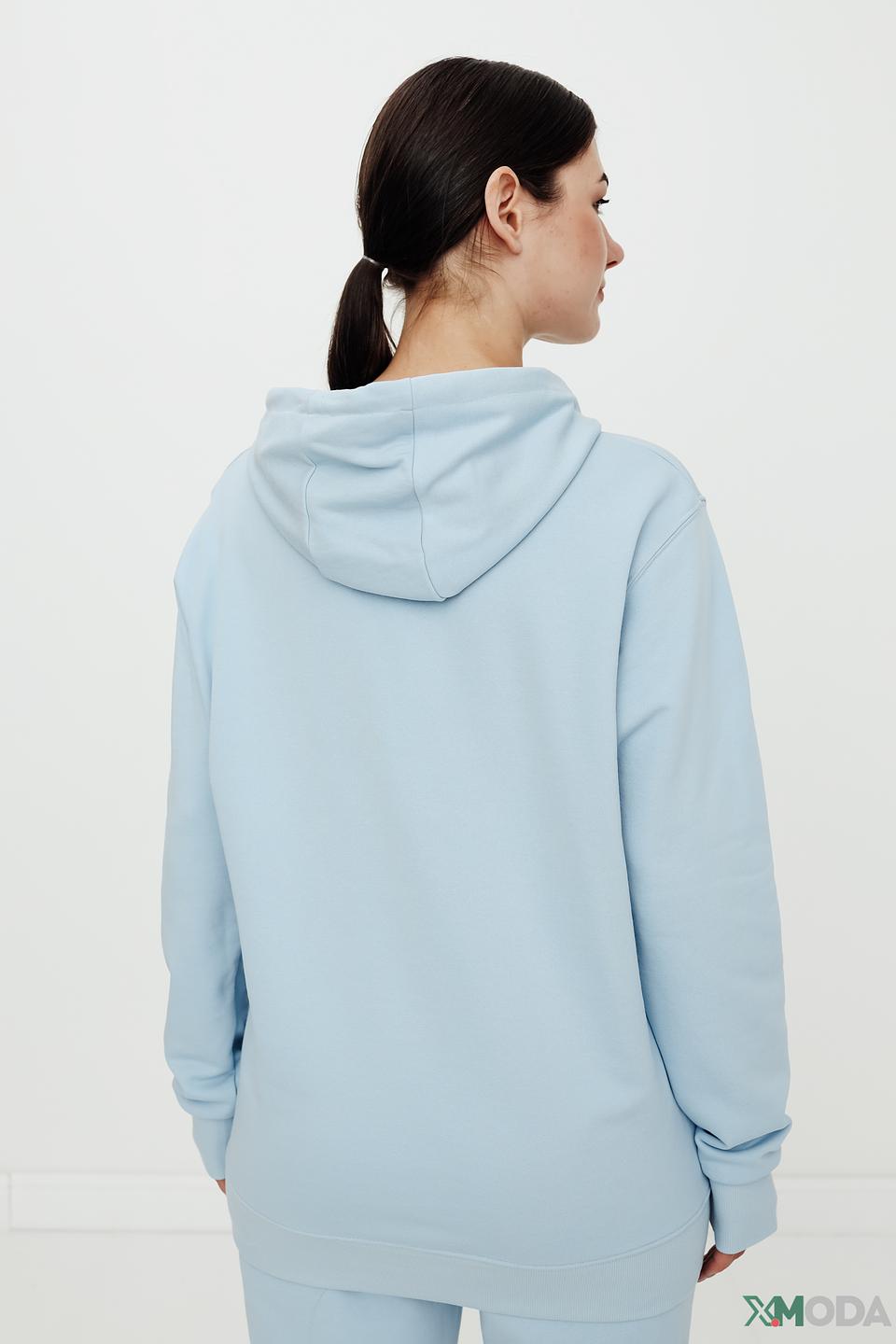 Толстовка Margittes голубая с капюшоном