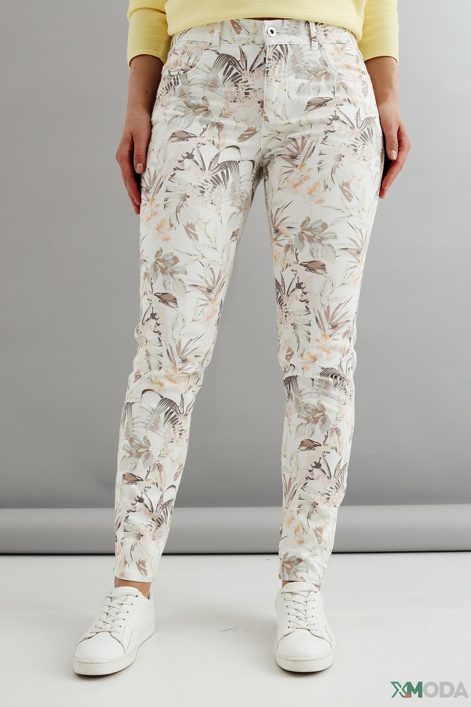 Брюки Angels с цветочным принтом