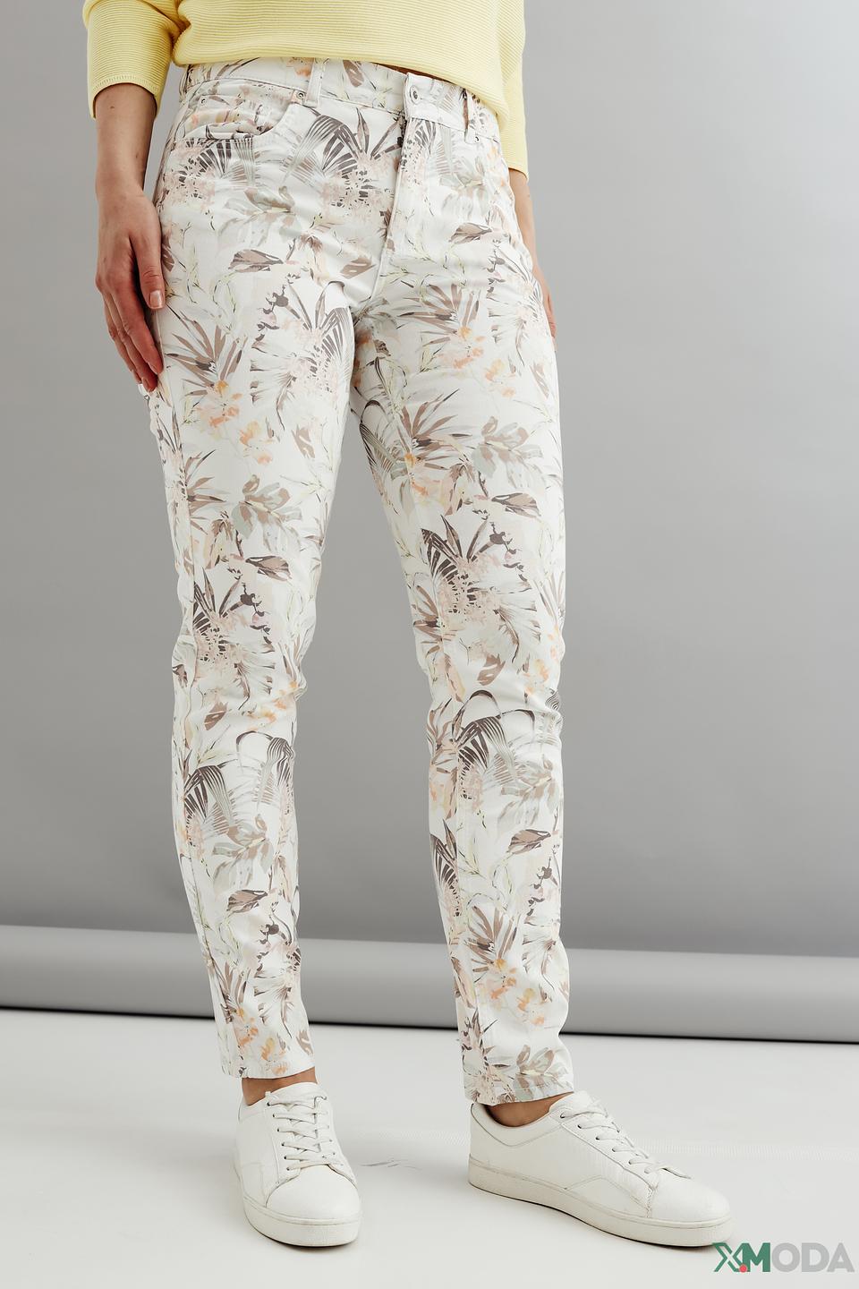 Брюки Angels с цветочным принтом