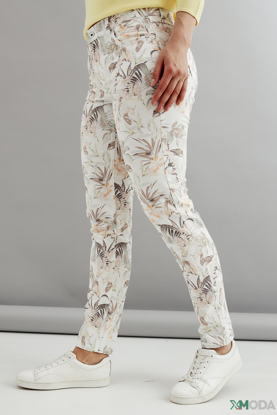 Брюки Angels с цветочным принтом
