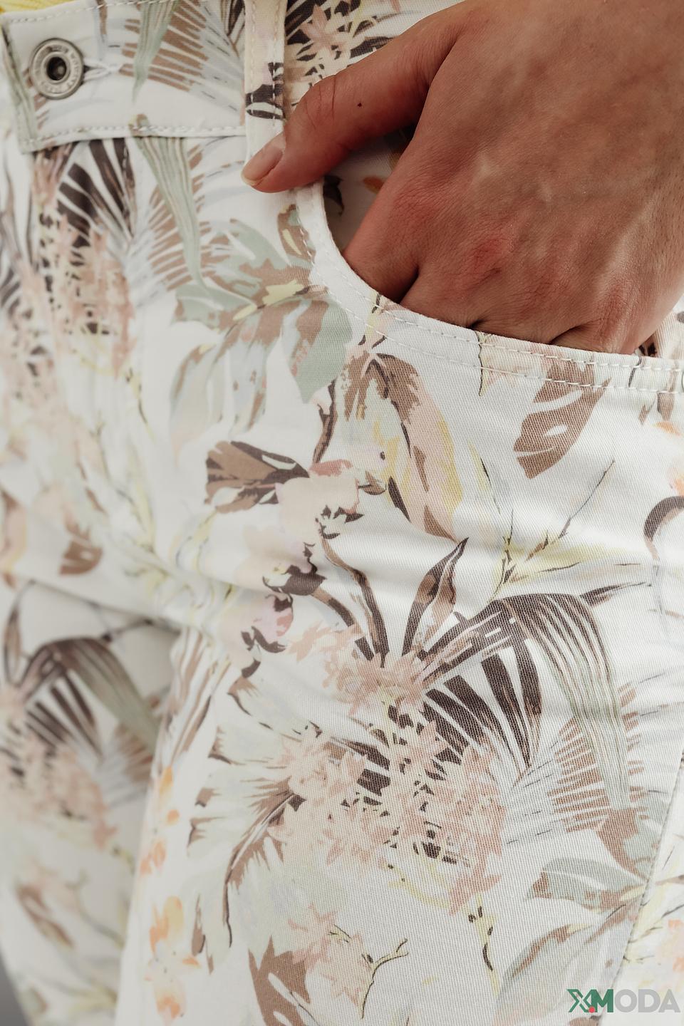 Брюки Angels с цветочным принтом