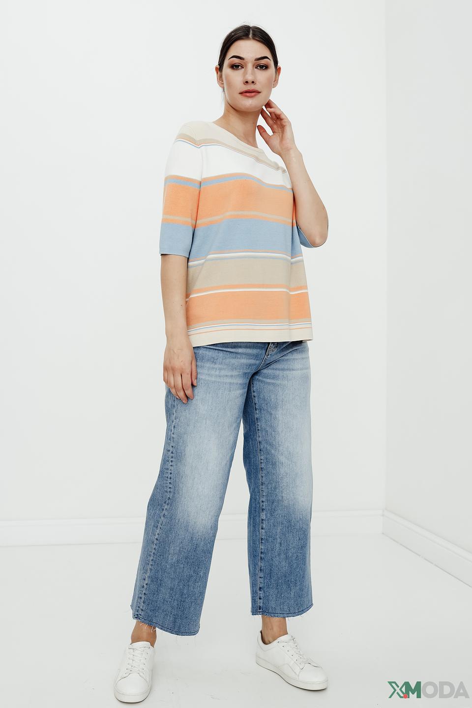 Джинсы Cambio клеш голубой