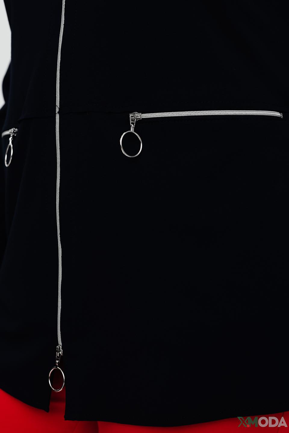 Жакет Frank Walder с молнией черный