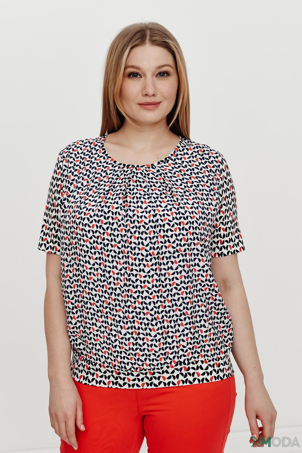 Блуза Frank Walder с принтом