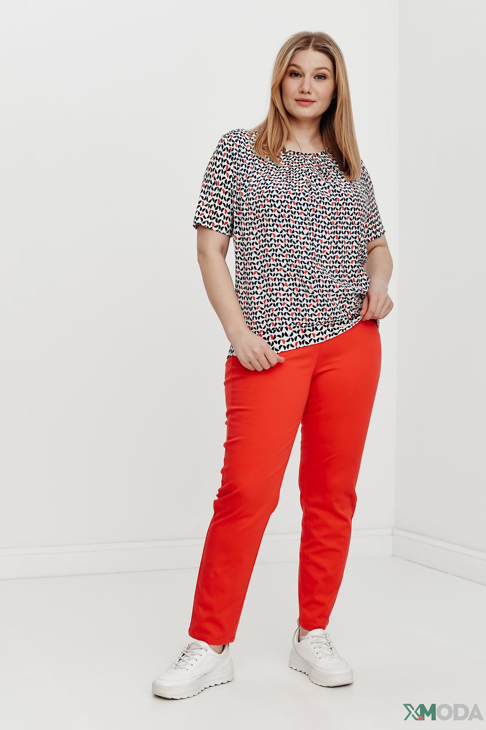 Блуза Frank Walder с принтом