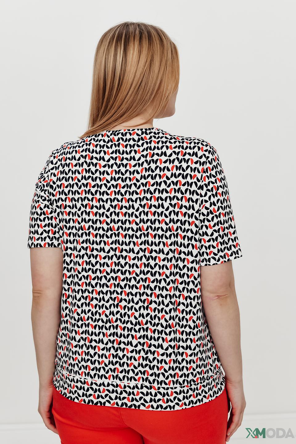 Блуза Frank Walder с принтом