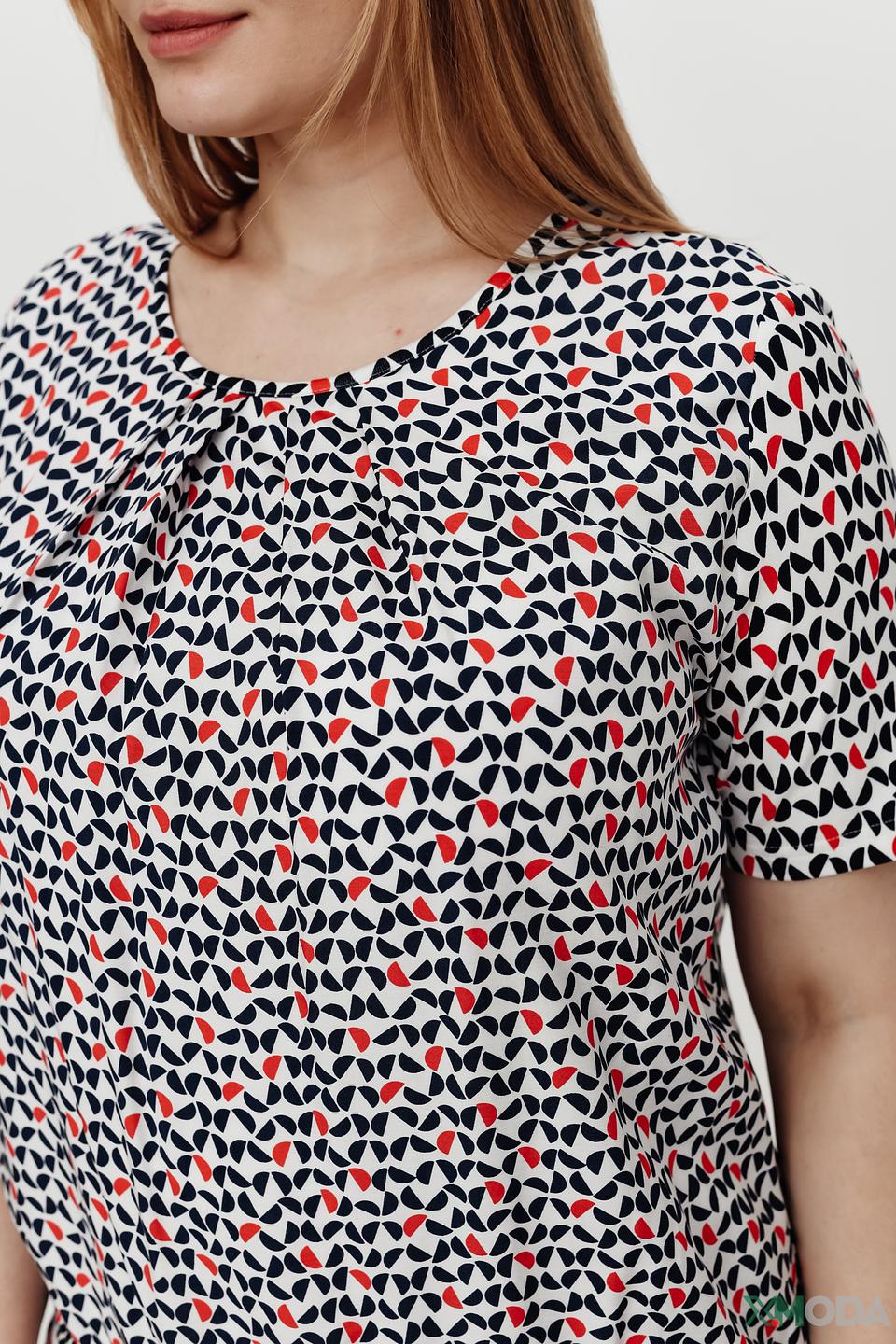 Блуза Frank Walder с принтом