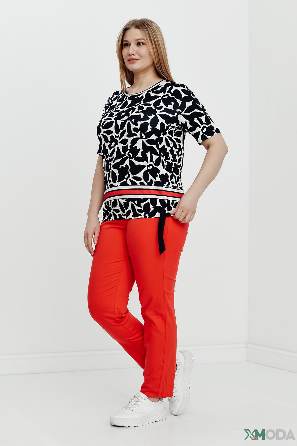 Блуза Frank Walder с принтом